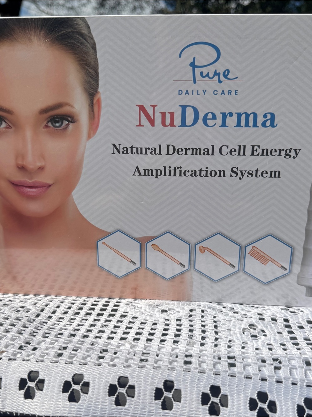 Pure Daily Care NuDerma Skin Energy System - White